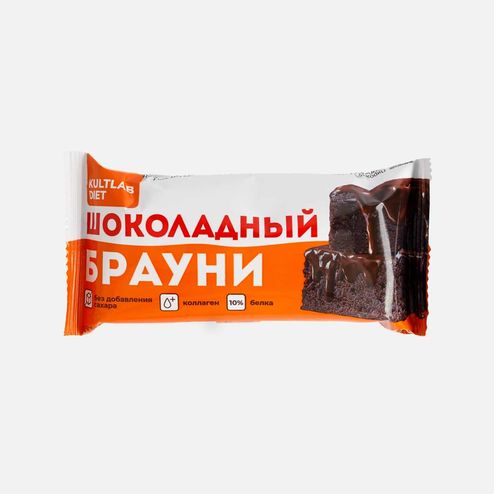 Батончик Культлаб Диет Шоколадный брауни пл/уп 50г