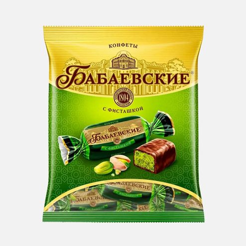 Конфеты Бабаевские с фисташкой 200г