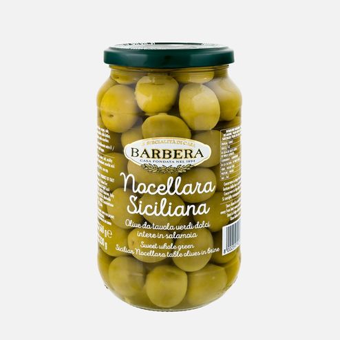 Оливки Барбера Ночеллара целые 560г