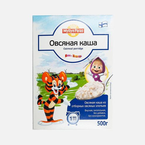 Каша Mюллюн Парас Овсяная 5 витаминов 500г