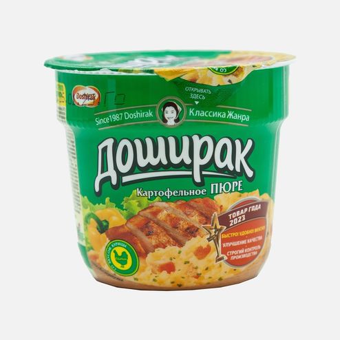 Пюре Доширак картофельное со вкусом курицы пл/ст 40г