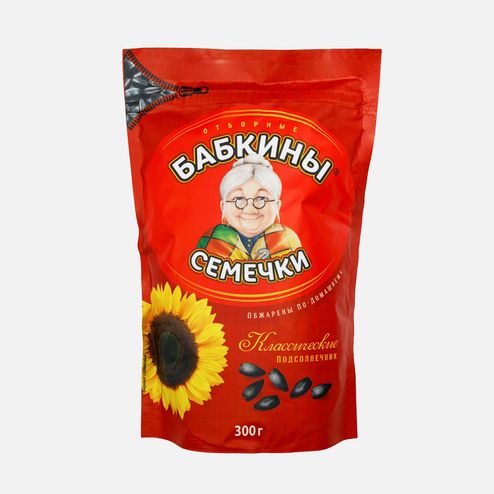 Семечки Бабкины семечки жареные 300г