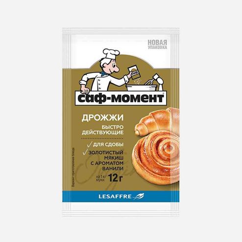 Дрожжи САФ-Момент для Сдобы 12г