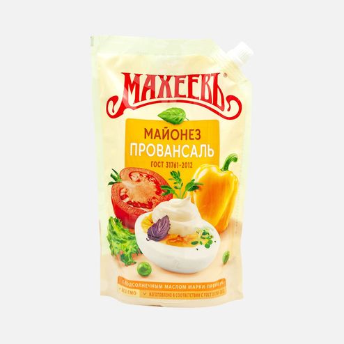 Майонез Махеевъ Провансаль 50.5% дой/пак 800мл