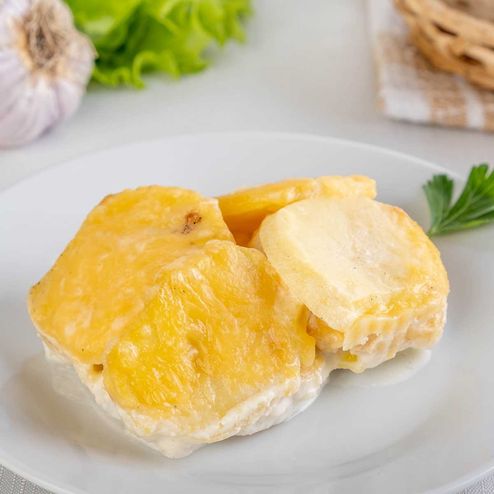 Гратен из картофеля вес