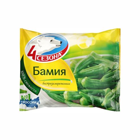 Бамия 4 Сезона с/м пл/пак 400г 