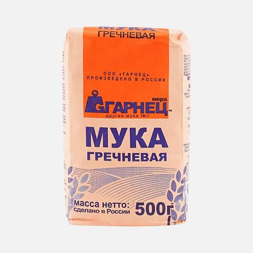 Мука Гарнец Гречневая бум/пак 500г