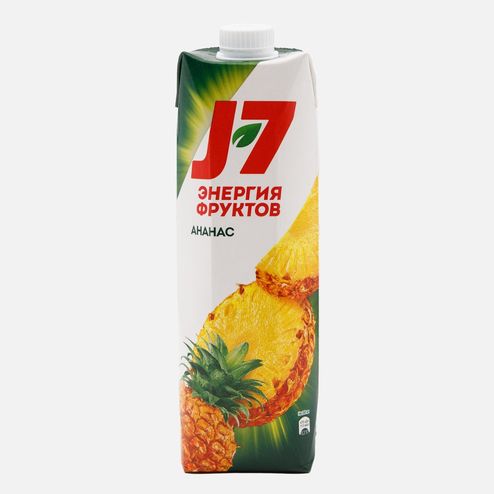 Нектар J-7 Ананас с мякотью 0,97л