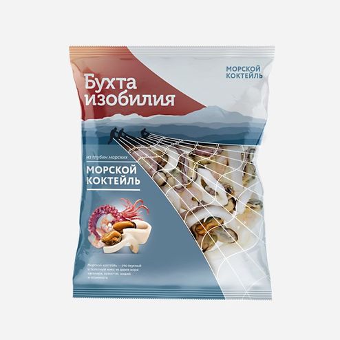 Морской коктейль Бухта Изобилия в/м пл/уп 430г