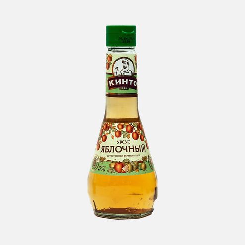Уксус Кинто яблочный 5% ст/б 250мл