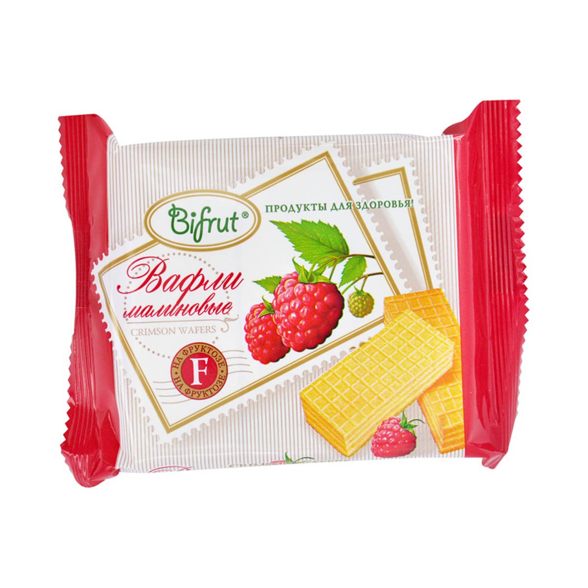 Bifrut вафли Земляничные на сорбите * 100 гр