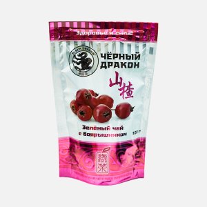 Чай Черный дракон Боярышник зеленый м/у 100г