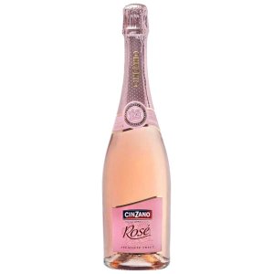 Вино игристое Чинзано Розе розовое полусладкое 9.5% ст/б 0,75л по классификации страны происхождения-сладкое