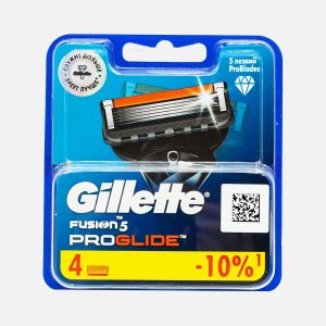 Кассеты д/станка Жиллетт Фьюжн Проглайд 4шт