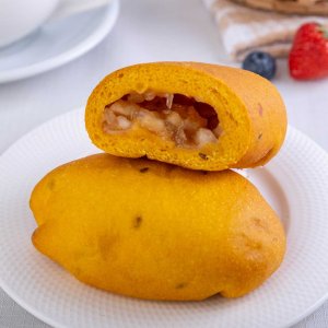 Пирожок с яблоками постный 100г