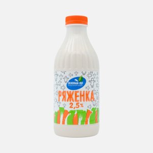 Ряженка Зеленый луг 2.5% пл/бут 750г