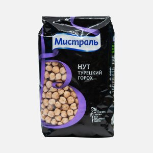 Нут Мистраль турецкий горох пл/уп 450г