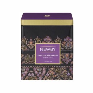 Чай Ньюби Английский завтрак черный байховый ж/б 125г