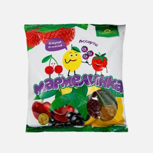 Мармелад КФ Сибирь Мармелинка ассорти пл/пак 300г