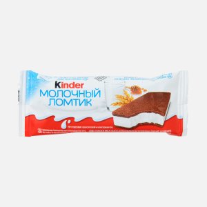 Молочный ломтик Киндер молоко/мёд 28г