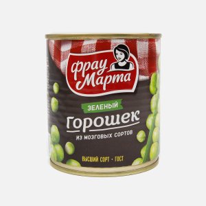 Горошек Фрау Марта зеленый ж/б 310г