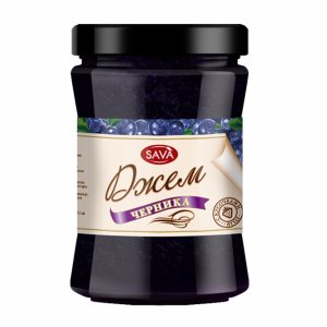 Джем Сава Черника ст/б 300г