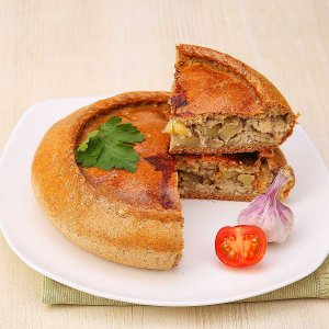 Пирог Фирменный с филе индейки вес