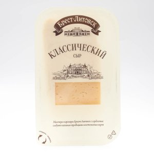 Сыр Брест-Литовск Классический нарезка 45% 150г