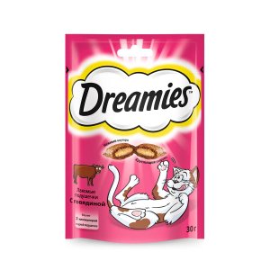 Корм Дримис Лакомые подушечки с говядиной пл/уп 30г