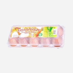 Яйцо С-0 Кольцовское пл/кор 10шт Октябрьская ПФ