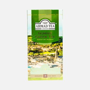 Чай Ахмад Зеленый с жасмином сашет 25*2г