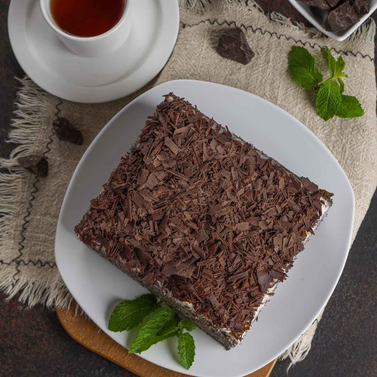 Торт Черемушка нарезной вес