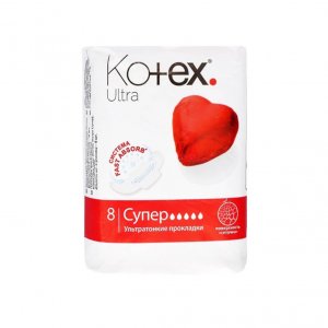 Прокладки Kotex ultra fast absorb супер пл/уп 8шт
