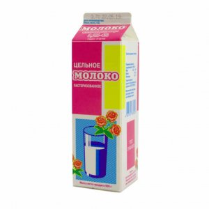 Молоко Ирмень цельное пастеризованное 3.2-4% т/п/крыш 950г