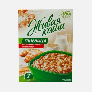 Хлопья Вита Живая каша Пшеница к/к 300г