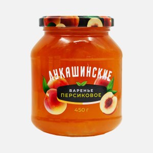 Варенье Лукашинские персиковое ст/б 450г