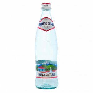 Вода Боржоми минеральная питьевая лечебно-столовая газированная пл/б 0,5л