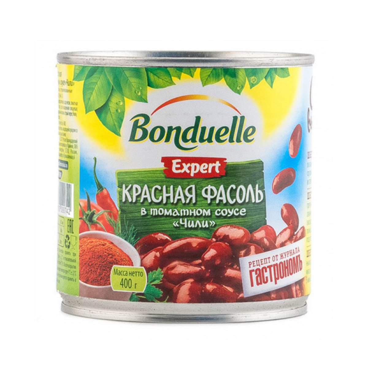 Фасоль Бондюэль красная в соусе Чили ж/б 425мл - купить с доставкой в  Новосибирске и Барнауле | Интернет-магазин Бахетле