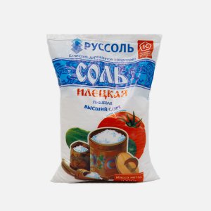 Соль Илецкая помол №1 нейодированная 1кг