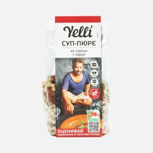 Суп-пюре Йелли из гороха с карри пл/уп 250г