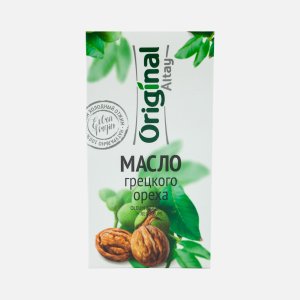 Масло Органик грецкого ореха 100% к/к 100мл
