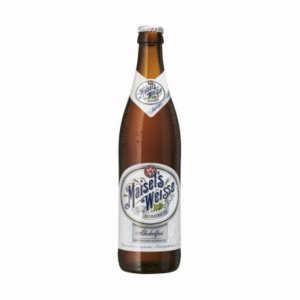 Пиво Майзелс Вайс светлое безалкогольное 0.4% ст/б 0,5л