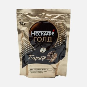 Кофе Нескафе Голд Бариста натур сублимированный м/у 75г