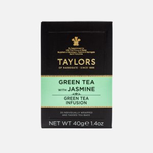 Чай ТэйлорОфХаррогейт зеленый с цветками жасмина 20пак 40г