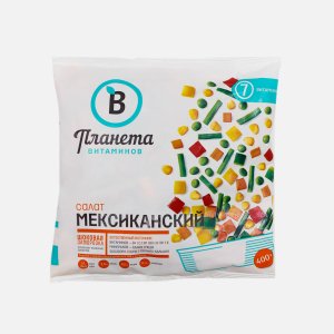Смесь Планета Витаминов Мексиканский салат с/м пл/пак 400г