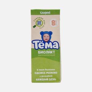 Продукт кисломолочный Тёма Биолакт сладкий с 8мес 3.2% 208г