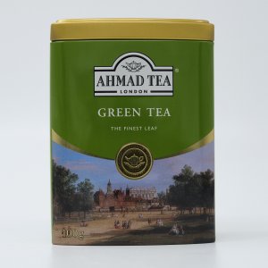 Чай Ахмад Зеленый листовой ж/б 100г