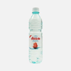 Вода Ассоль питьевая артезианская негаз пл/б 0,5л