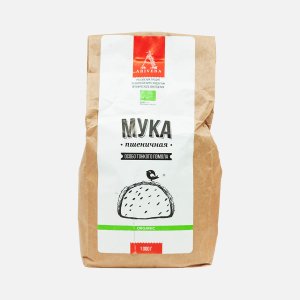 Мука Аривера пшеничная особо тонкого помола бум/уп 1кг