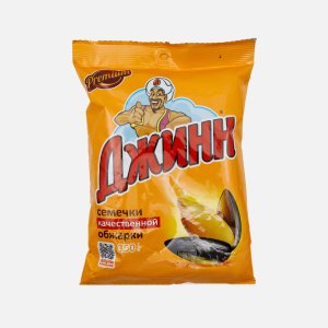 Семечки Джинн качественной обжарки пл/уп 350г